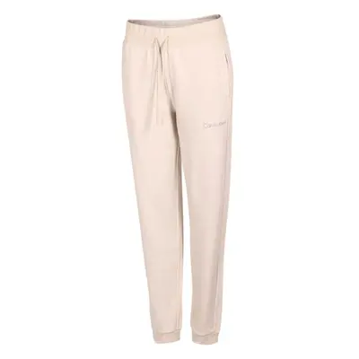 Calvin Klein KNIT PANTS Női melegítőnadrág, bézs, méret