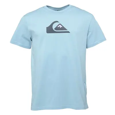 Quiksilver COMP LOGO SS Férfi póló, világoskék, méret