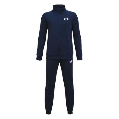 Under Armour UA KNIT TRACK SUIT Fiú melegítő szett, sötétkék, méret