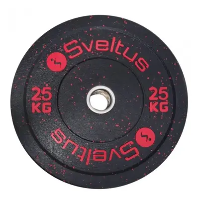 SVELTUS OLYMPIC DISC BUMPER x mm Súlyzótárcsa, fekete, méret