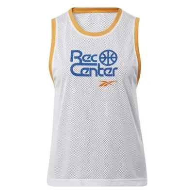 Reebok WOR MESH JERSEY Női ujjatlan felső, fehér, méret