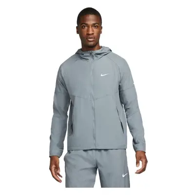 Nike RPL MILER JKT Férfi kabát futáshoz, szürke, méret