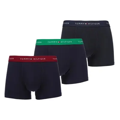 Tommy Hilfiger SIGNATURE CTN ESS-3P WB TRUNK Férfi bokszeralsó, fekete, méret