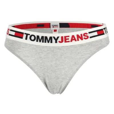 Tommy Hilfiger TOMMY JEANS ID-THONG Női tanga alsó, szürke, méret