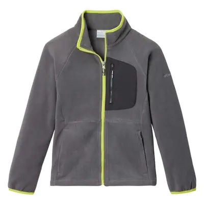 Columbia FAST TREK III FLEECE FULL ZIP Gyerek fleece pulóver, szürke, méret