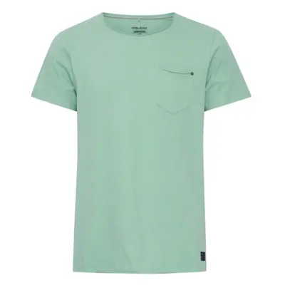 BLEND T-SHIRT S/S Férfi póló, világoszöld, méret