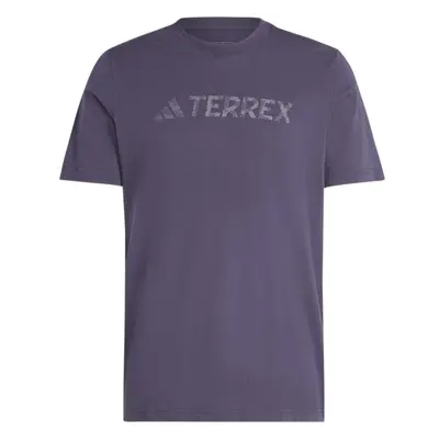 adidas TERREX TEE Férfi outdoor póló, lila, méret