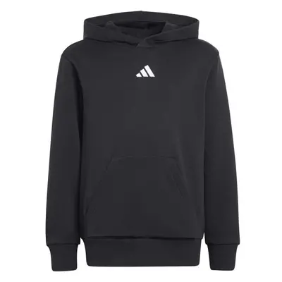 adidas BIG LOGO ESSENTIALS COTTON Gyerek pulóver, fekete, méret