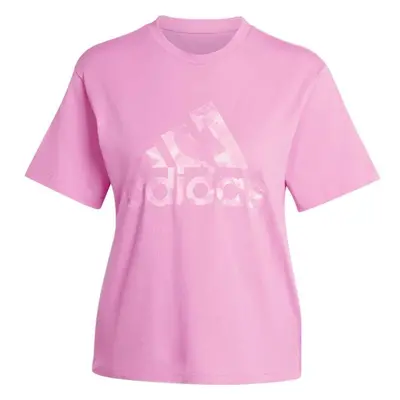 adidas W AOP TEE Női póló, rózsaszín, méret