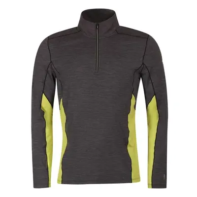 Smartwool MERINO SPORT LONG SLEEVE 1/4 ZIP Férfi pulóver, sötétszürke, méret