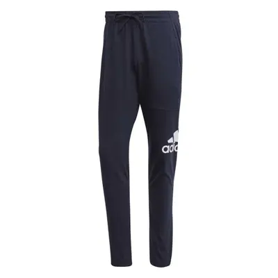 adidas ESSENTIALS SINGLE JERSEY TAPERED Férfi melegítőnadrág, sötétkék, méret