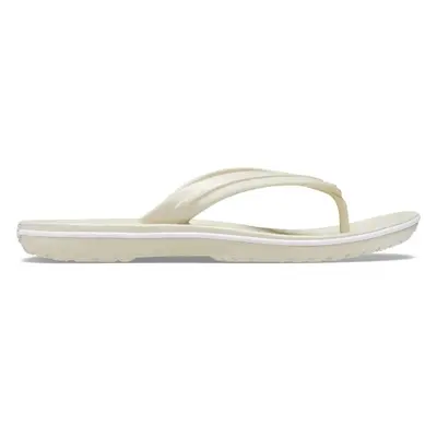 Crocs CROCBAND FLIP Uniszex flip-flop papucs, bézs, méret 36/37