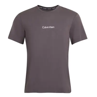 Calvin Klein S/S CREW NECK Férfi póló, sötétszürke, méret