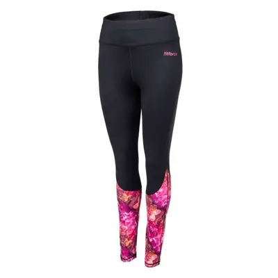 Fitforce PATSY Női fitnesz legging, fekete, méret