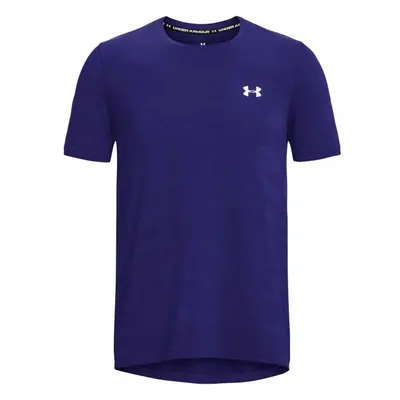 Under Armour SEAMLESS WAVE SS Férfi póló, kék, méret