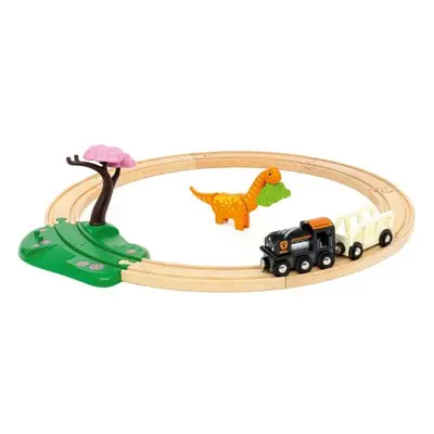 BRIO DINOSAUR CIRCULAR ROLLER Vonatsín, mix, méret