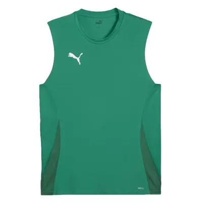 Puma TEAMGOAL SLEEVELESS JERSEY Férfi sportmez, zöld, méret