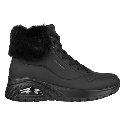 Skechers UNO RUGGED Női bélelt cipő, fekete, méret