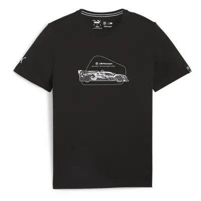 Puma BMW MOTORSPORT ESSENTIALS TEE Férfi póló, fekete, méret