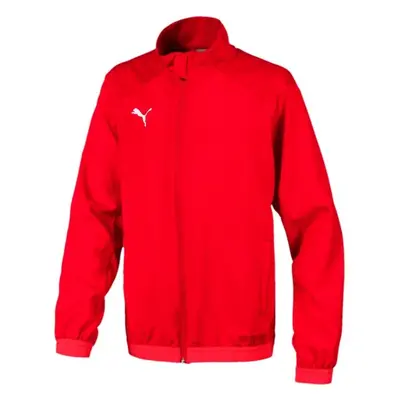 Puma LIGA SIDELINE JACKET JR Fiú sportdzseki, piros, méret