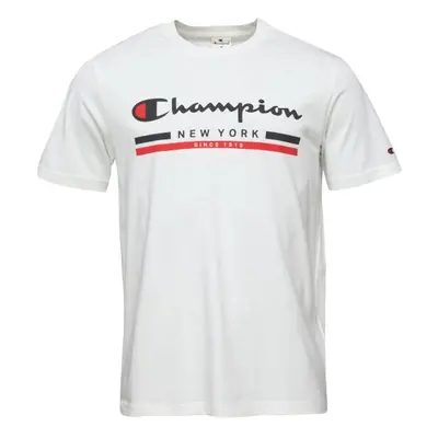 Champion AUTHENTIC Férfi póló, fehér, méret