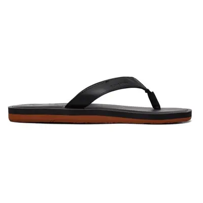 Quiksilver MOLOKAI NUBUCK II Férfi flip-flop papucs, fekete, méret