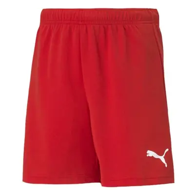 Puma TEAMRISE SHORT JR Junior rövidnadrág, piros, méret