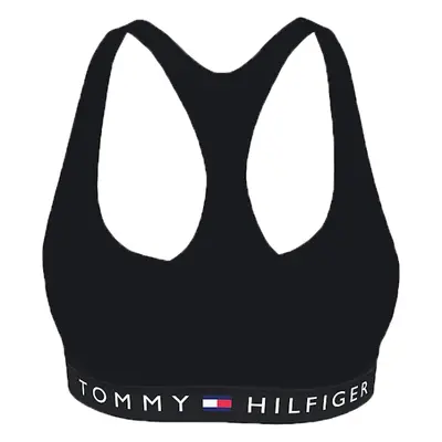 Tommy Hilfiger VEL-UNLINED BRALETTE VELOUR Női melltartó, fekete, méret