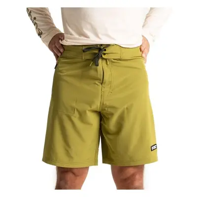 ADVENTER & FISHING UV SHORTS OLIVE Férfi rövidnadrág horgászathoz, khaki, méret