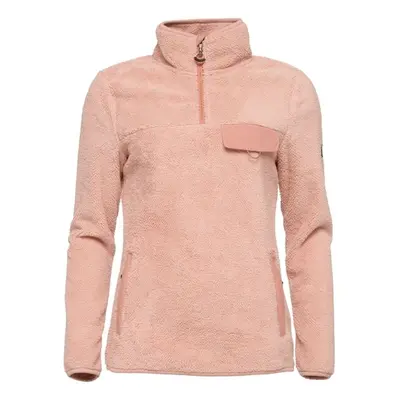 FUNDANGO VINONA FLEECE PULLOVER Női pulóver, rózsaszín, méret