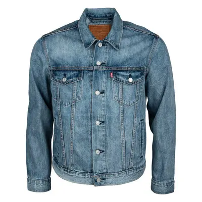 Levi's® THE TRUCKER JACKET CORE Férfi farmerkabát, világoskék, méret