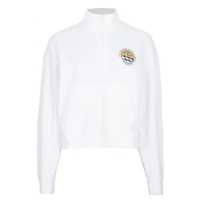 O'Neill COVE 1/2 ZIP SWEAT Női pulóver, fehér, méret