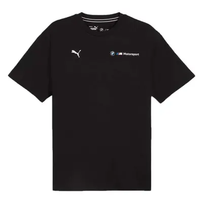 Puma BMW MOTORSPORT ESSENTIALS+ LOGO TEE Férfi póló, fekete, méret