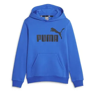 Puma ESSENTIALS BIG LOGO HOODIE Fiú pulóver, kék, méret