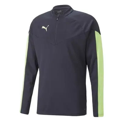 Puma INDIVIDUALFINAL 1/4 ZIP TOP Férfi pulóver, szürke, méret