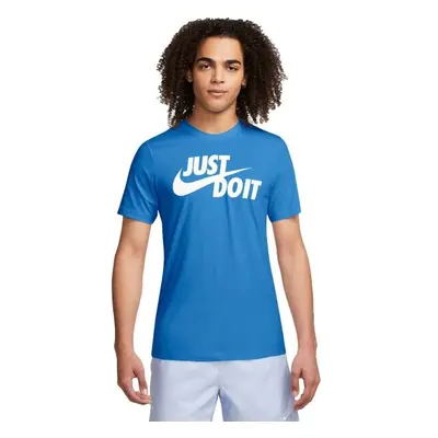 Nike NSW TEE JUST DO IT SWOOSH Férfi póló, kék, méret