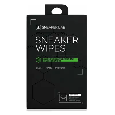 SNEAKER LAB SNEAKER WIPES PACK Cipőtisztító törlőkendők, átlátszó, méret