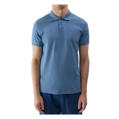 4F POLO SHIRT Férfi pólóing, kék, méret