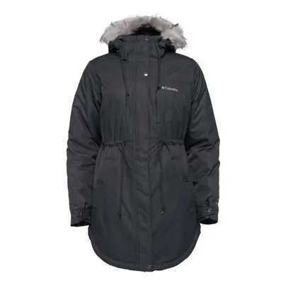 Columbia SUTTLE MOUNTAIN MID Női parka, fekete, méret