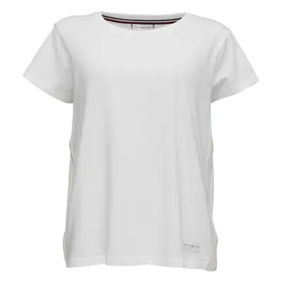 Tommy Hilfiger SHORT SLEEVE T-SHIRT Női póló, fehér, méret