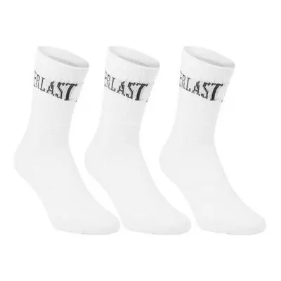 Everlast TENNIS EVERLAST SOCKS Magas szárú sportzokni, fehér, méret