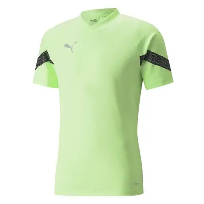 Puma teamFINAL Training Jersey Férfi edzőpóló, világoszöld, méret