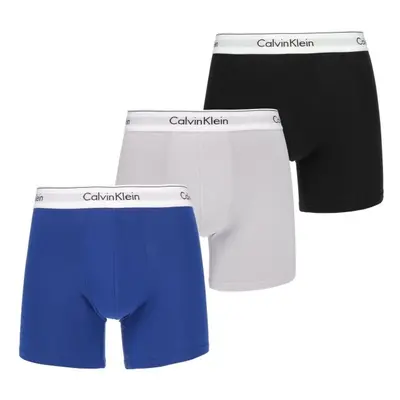 Calvin Klein MODERN STRETCH-BOXER BRIEF Férfi boxeralsó, mix, méret