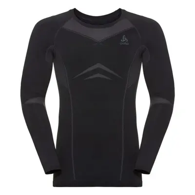 Odlo PERFORMANCE WARM SUW TOP SEAMLES Férfi póló, fekete, méret