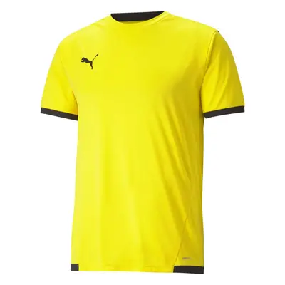 Puma TEAM LIGA JERSEY Férfi futballpóló, sárga, méret