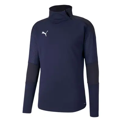 Puma TEAM FINAL TRAINING FLEECE Férfi pulóver, sötétkék, méret