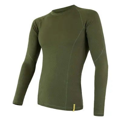 Sensor MERINO DF Férfi funkcionális póló, khaki, méret