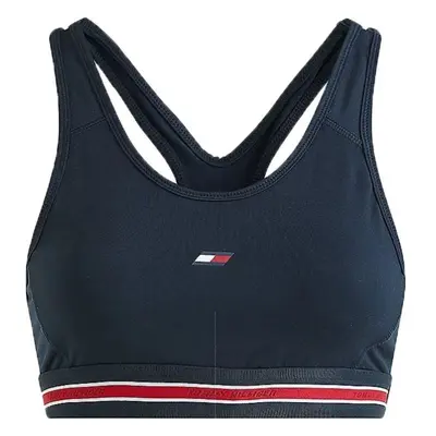 Tommy Hilfiger MID INTENSITY SEASONAL TAPE BRA Női melltartó, sötétkék, méret