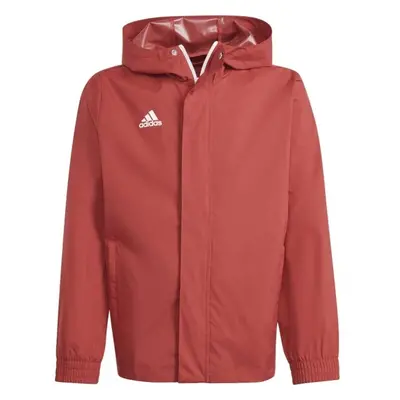 adidas ENTRADA ALL-WEATHER Fiú dzseki, piros, méret