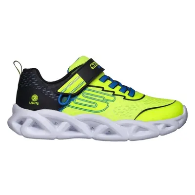 Skechers TWISTY BRIGHTS 2.0 Gyerek szabadidőcipő, fényvisszaverő neon, méret